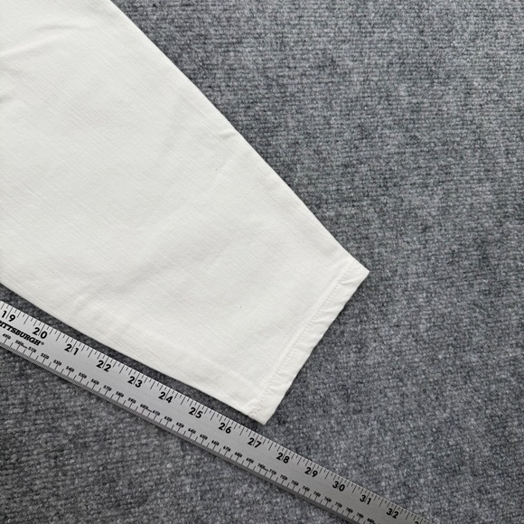 Liverpool Los Angeles Womens Gia Glider Ankle Skinny Jeans Bright White 22W Flaw - Picture 15 of 16